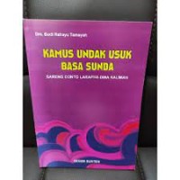 KAMUS UNDAK USUK BASA SUNDA